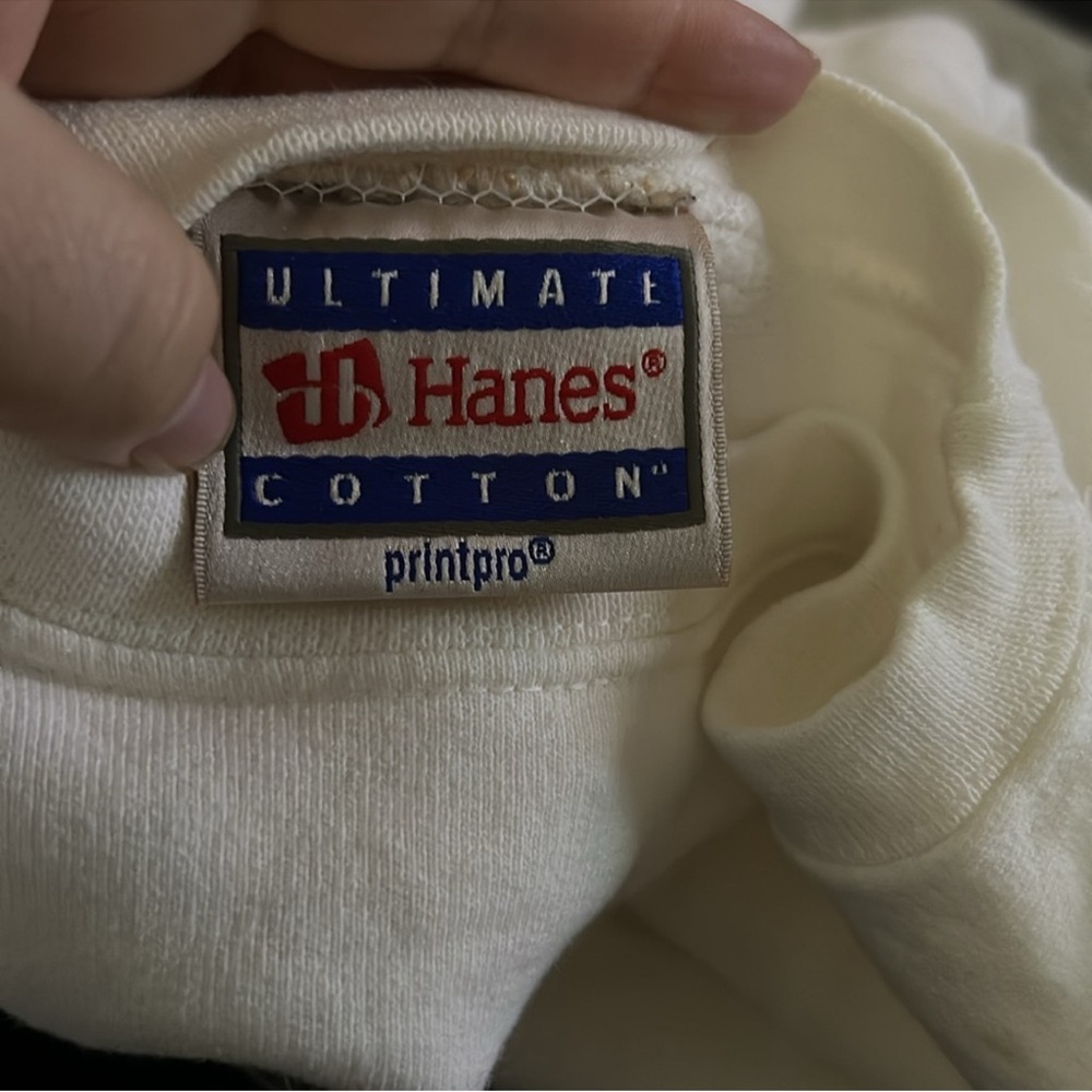 Vintage Hanes Spirit Hawk Crewneck Sweatshirt size Medium - Picture 2 of 3